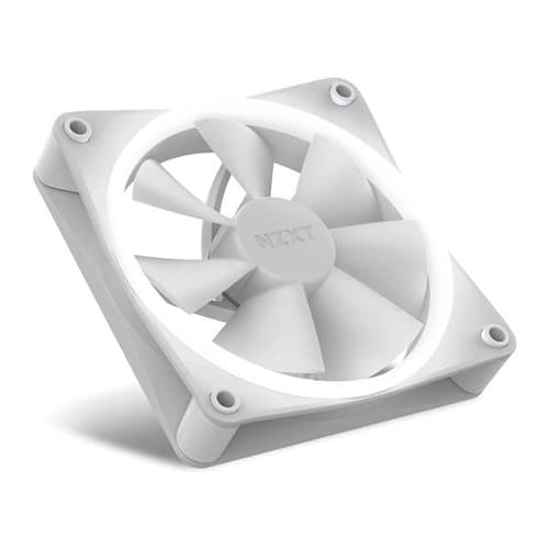 Nzxt F120 RGB 120mm White Cabinet Fan (Single Pack)